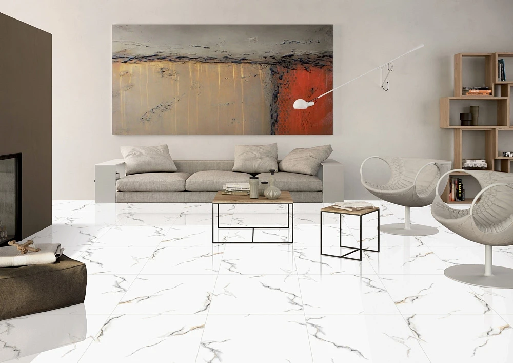 Керамогранит Primavera Kalos Bianco Polished 60x60 см (PR124)