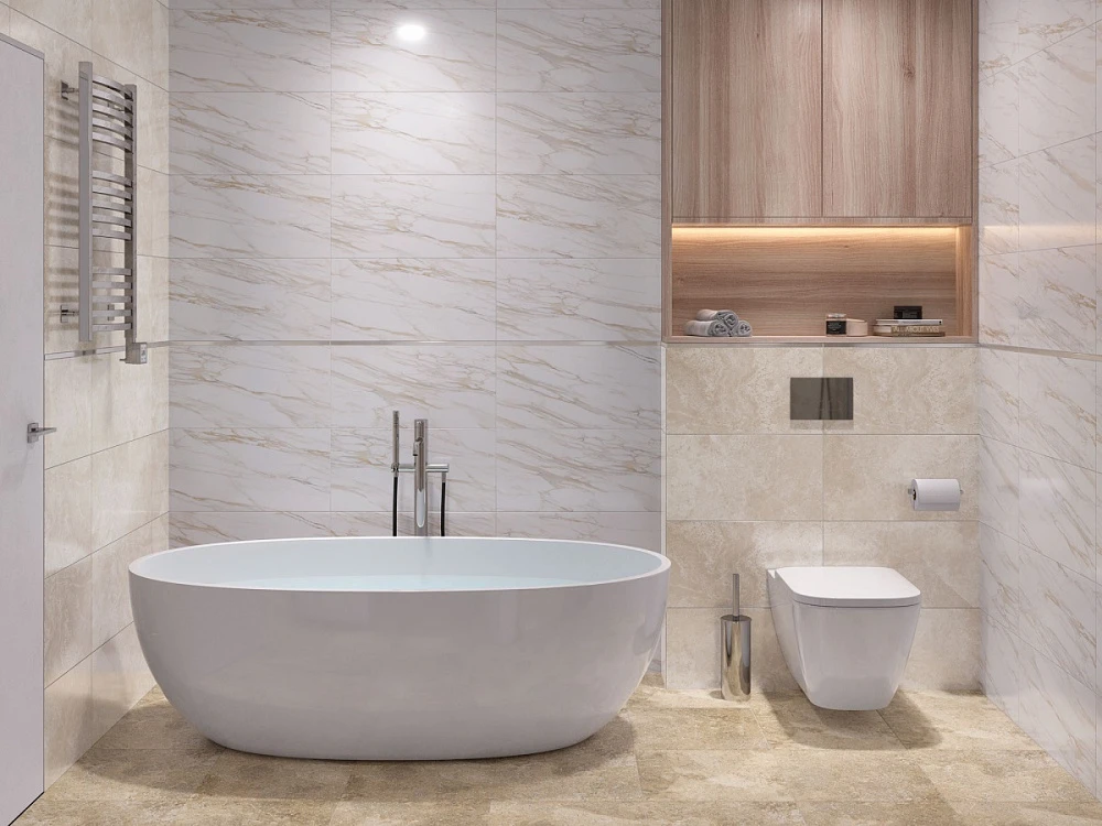 Плитка настенная Global Tile Surprise Белый 30x60 см (GT193VG)